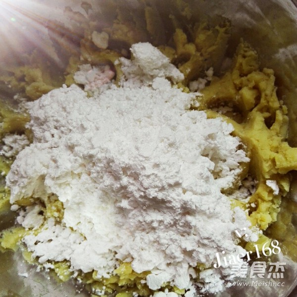 Homemade Sweet Potato Flavor Taro Balls recipe