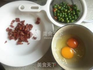 Fried Rice with Red Japonica Rice recipe