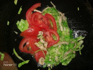 Fried Noodles with Round Cabbage recipe