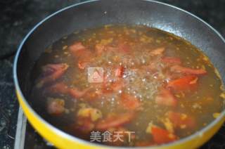 Tomato Egg Drop Soup recipe