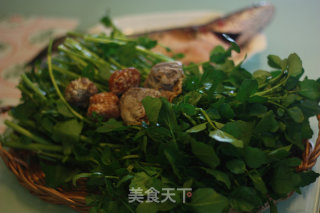 Watercress Chen Kidney Raw Fish Soup recipe