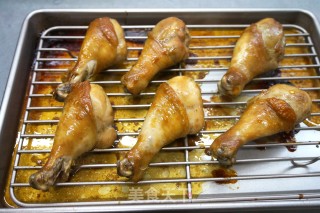 Roasted Chicken Drumsticks with Honey Sauce recipe