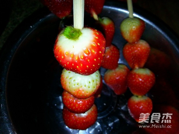 Candied Haws Strawberry Skewers recipe