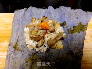 Lotus Glutinous Rice Chicken recipe