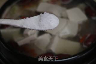 Yam Fish Head Tofu Soup recipe
