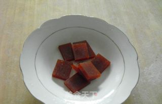 Sweet and Sour Glutinous Rice Cake with Yam recipe