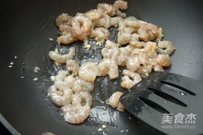 Fried Zucchini with Shrimp recipe