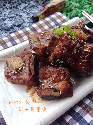 June Fresh Simple Braised Pork Ribs recipe