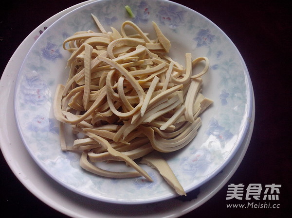 Cucumber Fried Bean Curd recipe