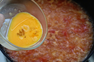 The Tomato and Shrimp Lump Soup is So Delicious! recipe