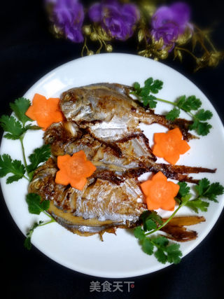 Dry Fried Pomfret recipe