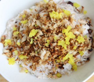 Fish Floss Rice recipe