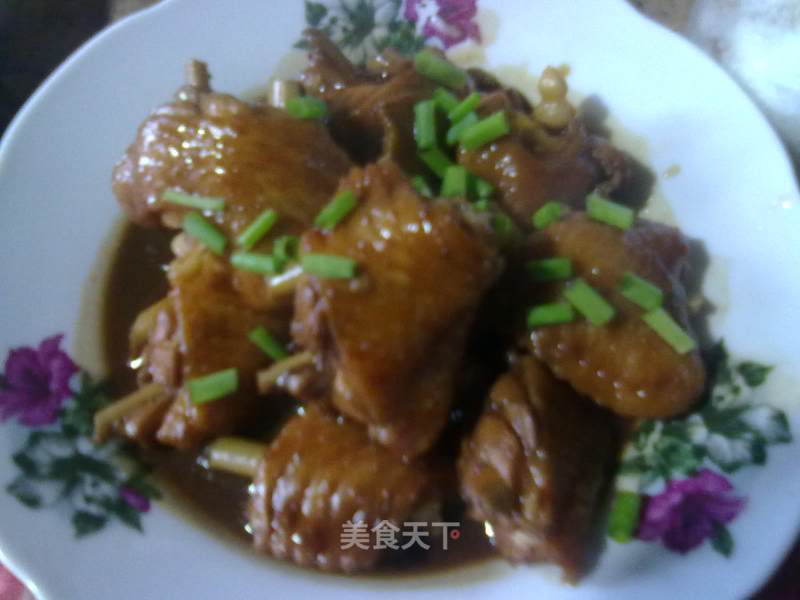 Convenient, Fast and No Oily Smoke-braised Chicken Wings recipe