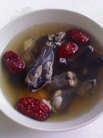 Ejiao Red Date Black Chicken Soup recipe