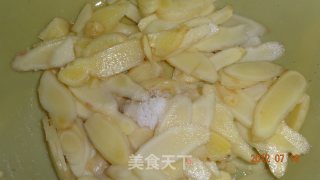 Appetizing Sweet and Sour Soaked Tender Ginger recipe