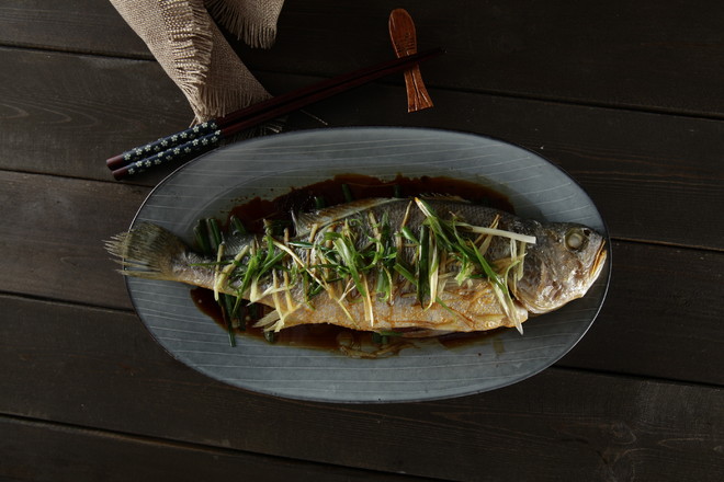 Steamed Yellow Croaker! Delicacy in Fish! recipe