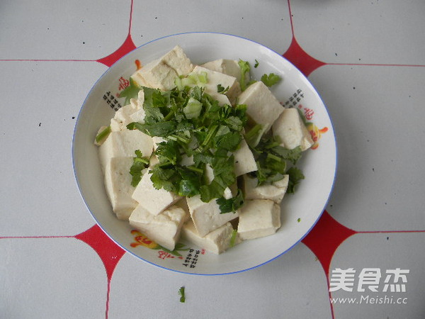 Tofu with Salad Dressing recipe