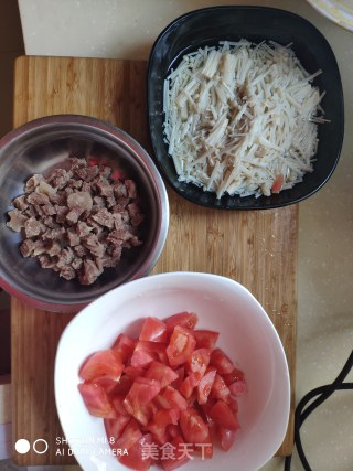 Enoki Mushroom Beef Soup recipe