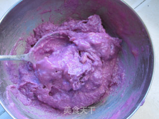 Taro and Purple Sweet Potato Ice Cream recipe