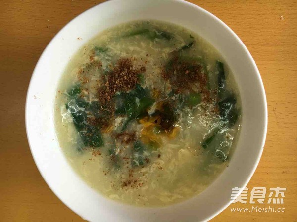 Vegetable and Egg Lump Soup recipe