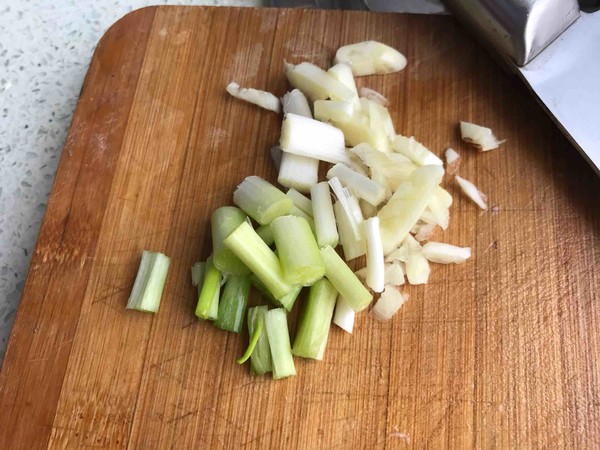 Fried Gluten➕lao Ganma recipe