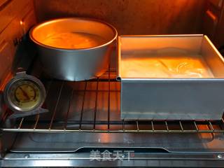 6 Inch Square Mold Chiffon Cake recipe
