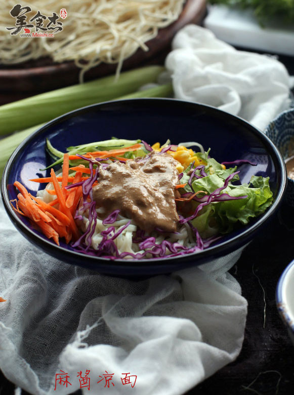 Cold Noodles with Sesame Sauce recipe