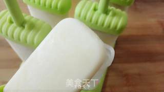 Banana Milk Popsicle recipe