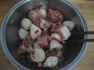 Steamed Taro with Chopped Pepper Ribs recipe