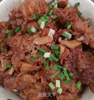 #团圆饭#red Steamed Pork Tail Bones recipe