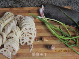 Cold Lotus Root Slices recipe