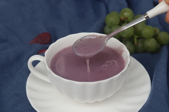 Purple Sweet Potato Germ Rice Paste recipe