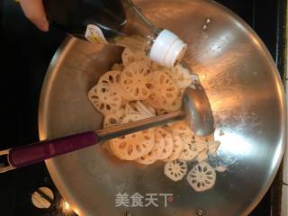Sweet and Sour Lotus Root Slices recipe