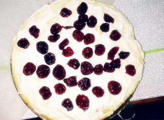 27's Baking Diary - Creamy Cranberry Cake with Filling recipe