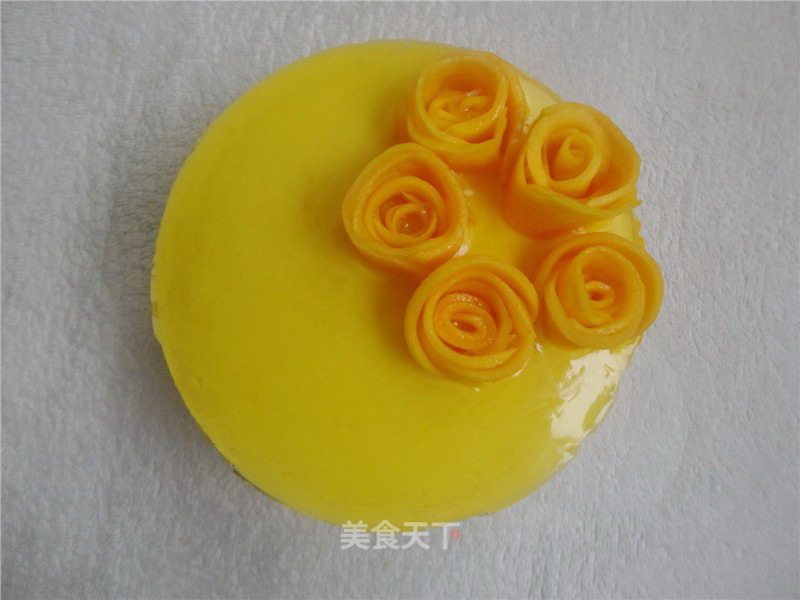 Mango Flower Mousse recipe