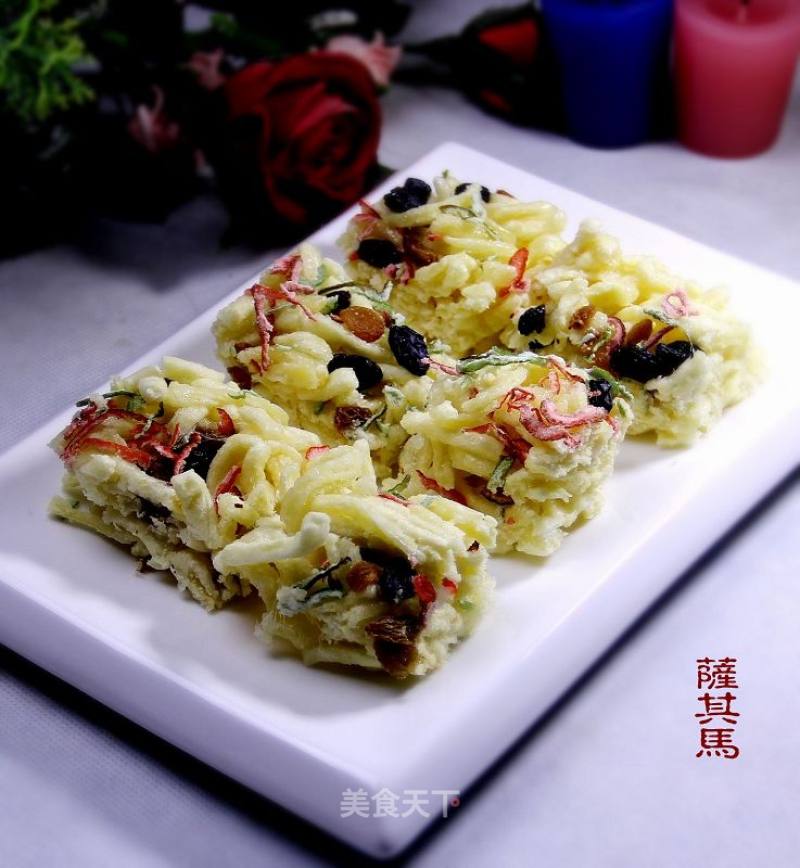 Home-made Beijing-flavored Snack "saqima" recipe
