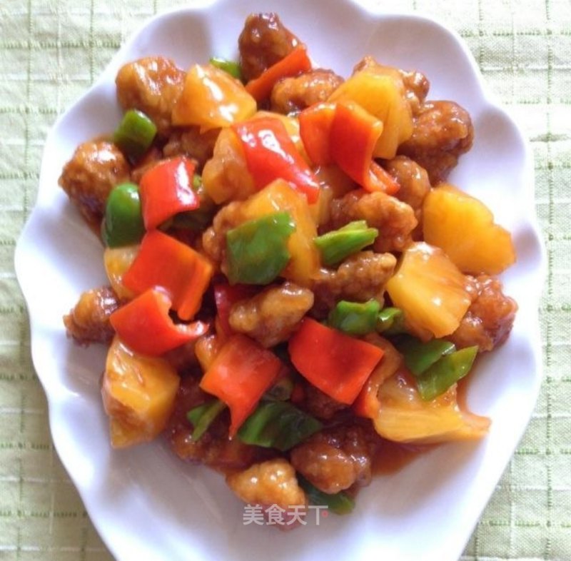 Pineapple Sweet and Sour Pork recipe
