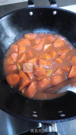 Carrots in Soy Sauce recipe