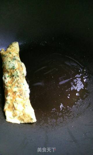 Celery Leaf Millet Pepper Thick Egg Stew recipe