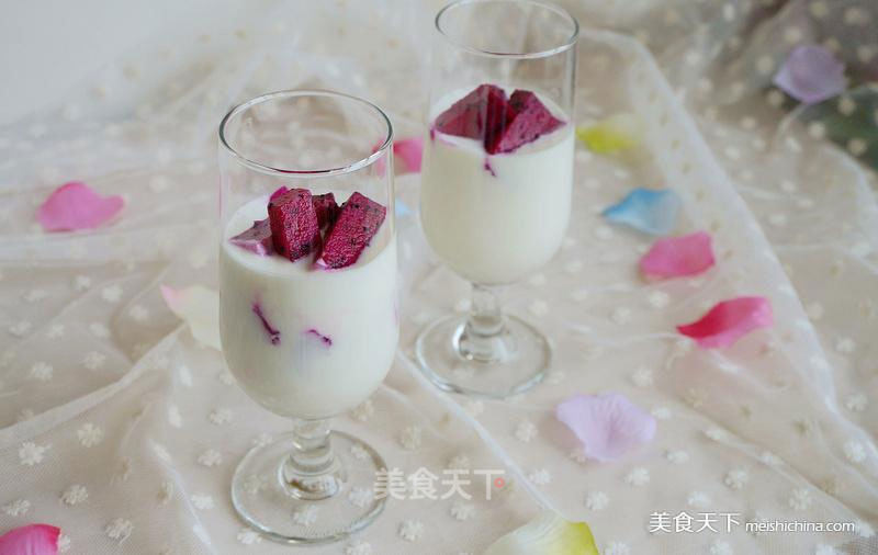 Dragon Fruit Yogurt Cup recipe