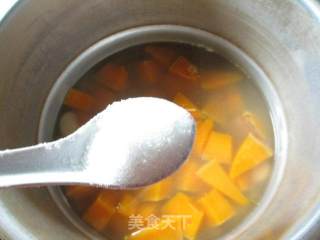 White Kidney Bean Pumpkin Soup recipe