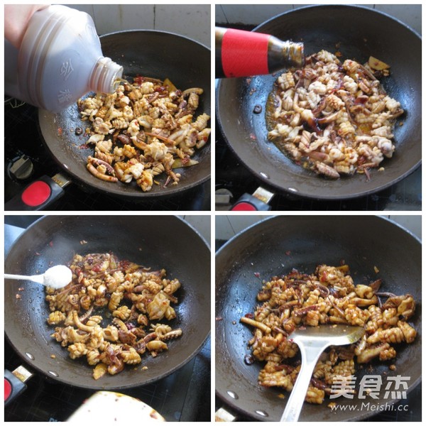 Sauce Fried Squid recipe