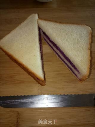 Purple Sweet Potato Sandwich recipe