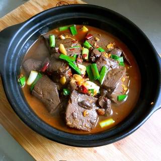 Braised Duck Blood recipe