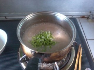 Cabbage Beef Congee recipe