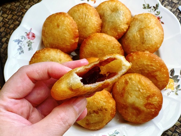 Bean Paste Fried Cake recipe