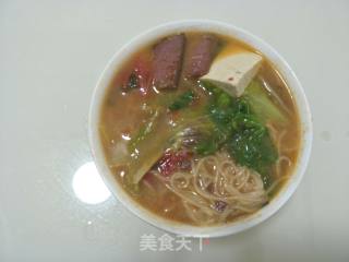 Tomato Beef Noodle recipe