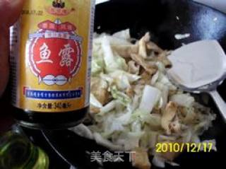 Stir-fried Chinese Cabbage with Tofu in Oil recipe