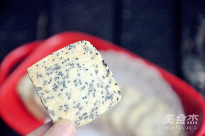 Black Sesame Biscuits recipe