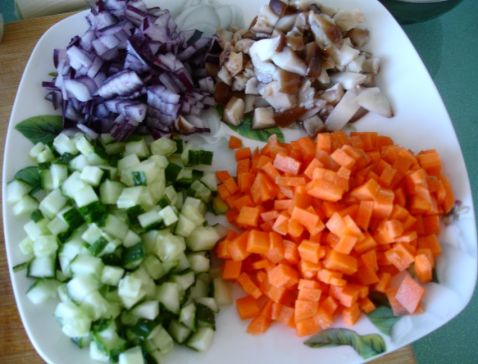 Choi Vegetable Fried Rice recipe